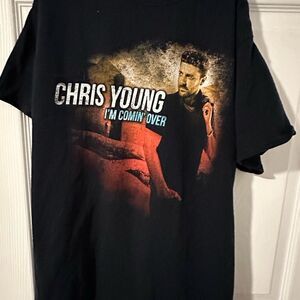 Chris Young I’m Comin’ Over Tour  2015 Concert T-shirt - Medium